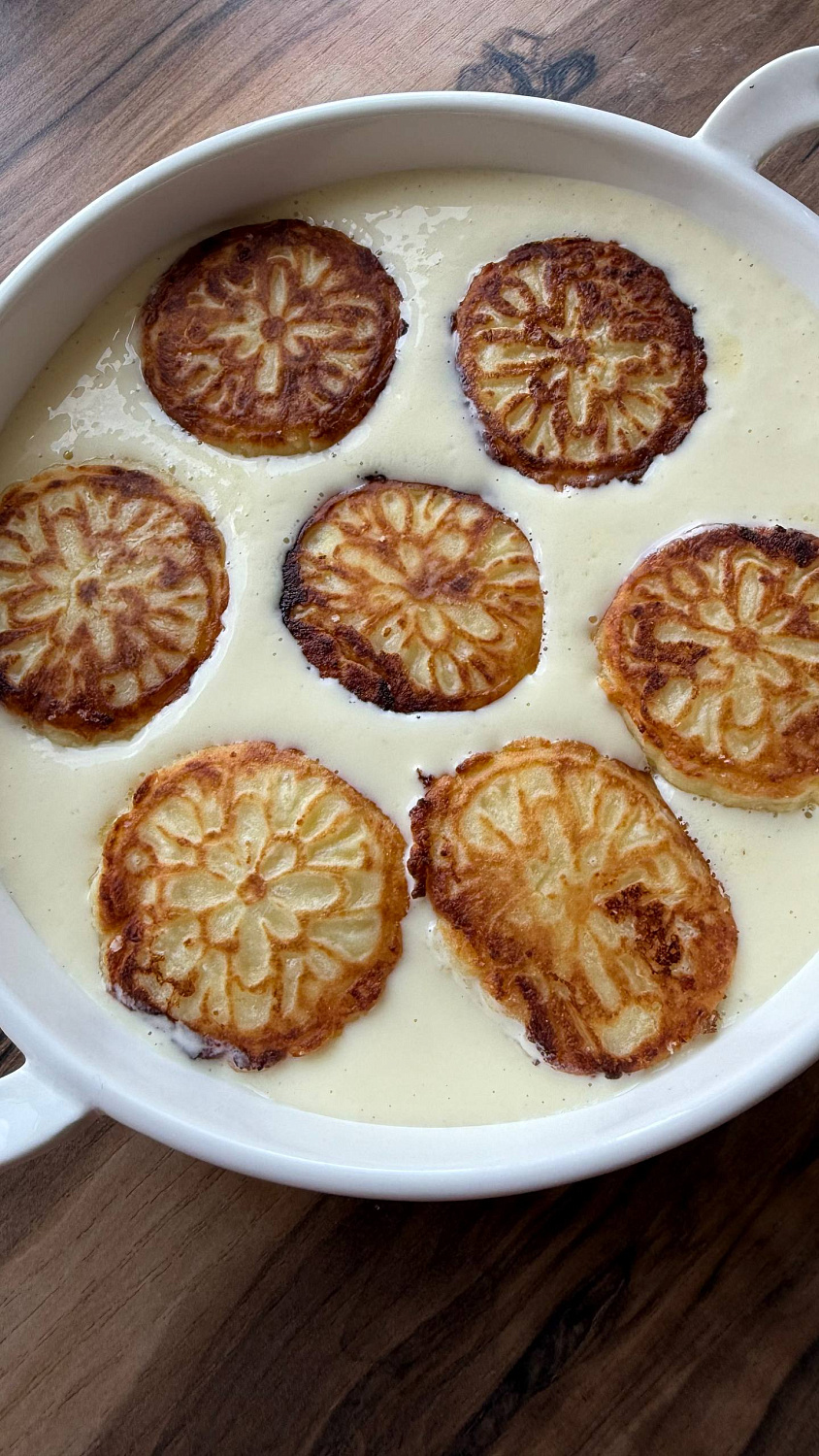 Сырники с творожной заливкой